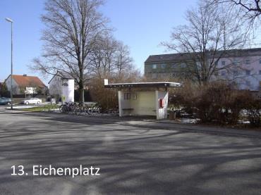 Bushäuschen heute am Eichenplatz